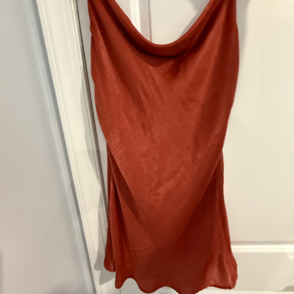 Altar'd State Rust Mini Dress